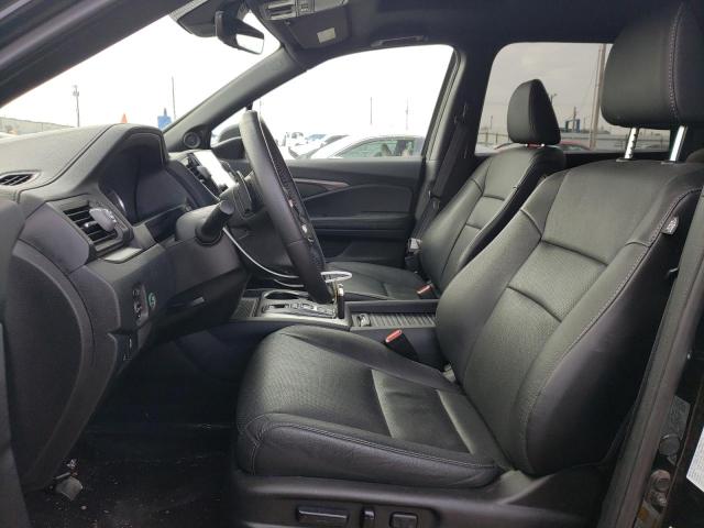 5FNYF8H57NB009903 - 2022 HONDA PASSPORT EXL შავი ფოტო 7