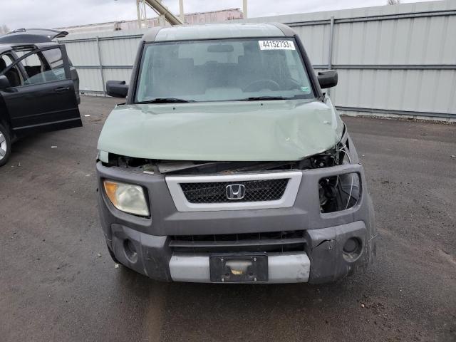 5J6YH18583L021127 - 2003 HONDA ELEMENT EX GREEN photo 5