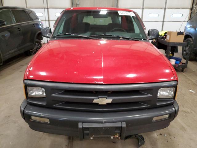 1GCCS14X0VK171122 - 1997 CHEVROLET S TRUCK S10 RED photo 5