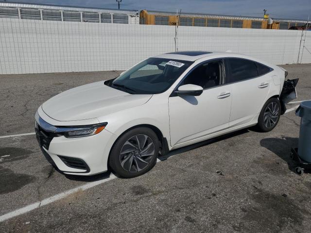 19XZE4F92KE025224 - 2019 HONDA INSIGHT TOURING WHITE photo 1