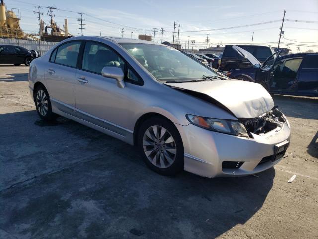 19XFA1F94AE061069 - 2010 HONDA CIVIC EXL SILVER photo 4