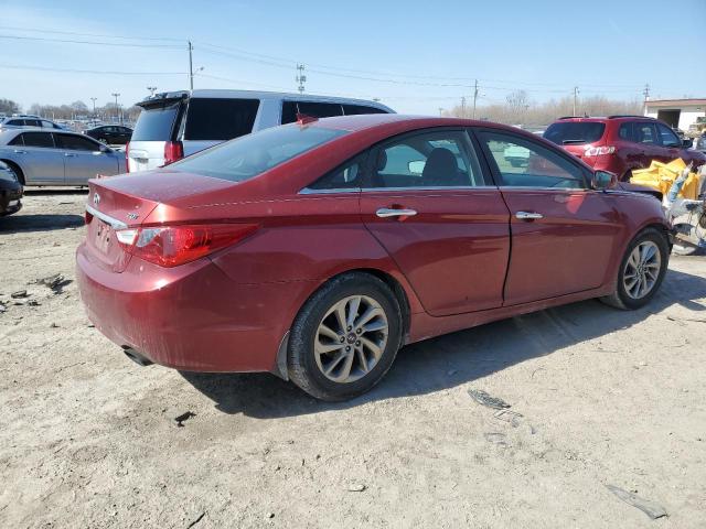 5NPEC4AB5CH361445 - 2012 HYUNDAI SONATA SE RED photo 3