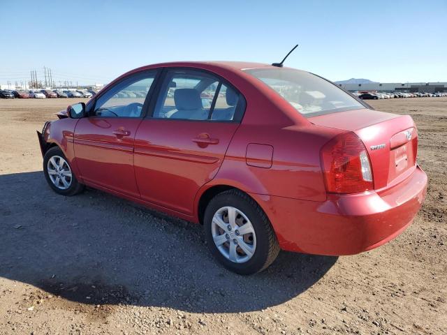 KMHCN4AC6BU614895 - 2011 HYUNDAI ACCENT GLS RED photo 2