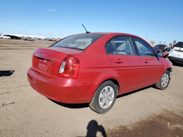 KMHCN4AC6BU614895 - 2011 HYUNDAI ACCENT GLS RED photo 3