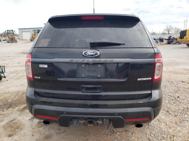 1FM5K7D82FGB96110 - 2015 FORD EXPLORER XLT BLACK photo 6