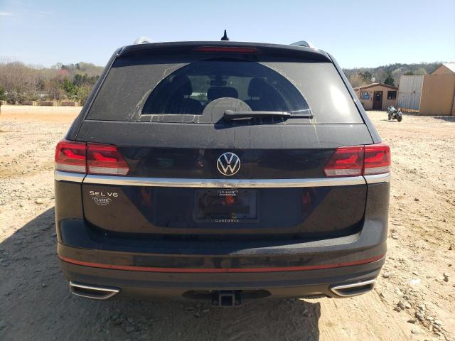 1V2ER2CA7MC537821 - 2021 VOLKSWAGEN ATLAS SEL BLACK photo 6