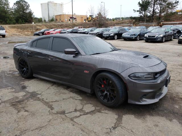 2C3CDXGJ2GH133135 - 2016 DODGE CHARGER R/T SCAT PACK GRAY photo 4