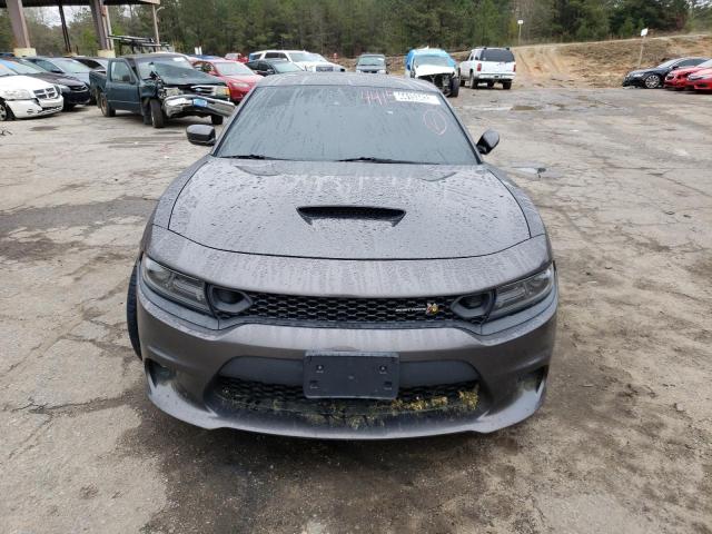 2C3CDXGJ2GH133135 - 2016 DODGE CHARGER R/T SCAT PACK GRAY photo 5