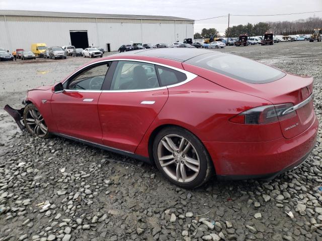 5YJSA1E26FF114102 - 2015 TESLA MODEL S 红色 照片 2