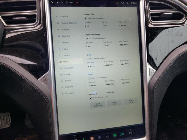 5YJSA1E26FF114102 - 2015 TESLA MODEL S 红色 照片 9