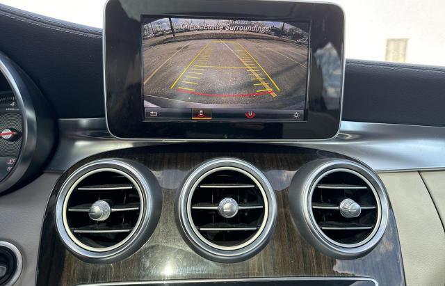 55SWF4KB2FU040362 - 2015 MERCEDES-BENZ C 300 4MATIC SILVER photo 10