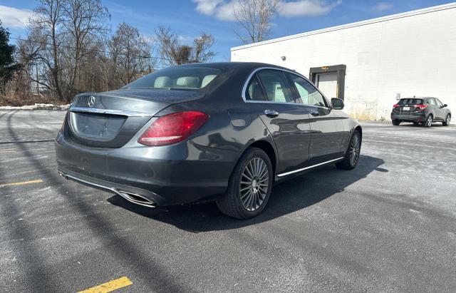 55SWF4KB2FU040362 - 2015 MERCEDES-BENZ C 300 4MATIC SILVER photo 4