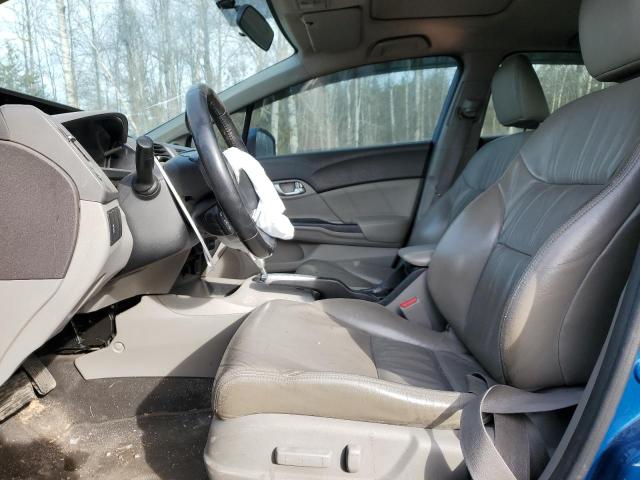 2HGFB2F97CH026182 - 2012 HONDA CIVIC EXL Mavi foto 7