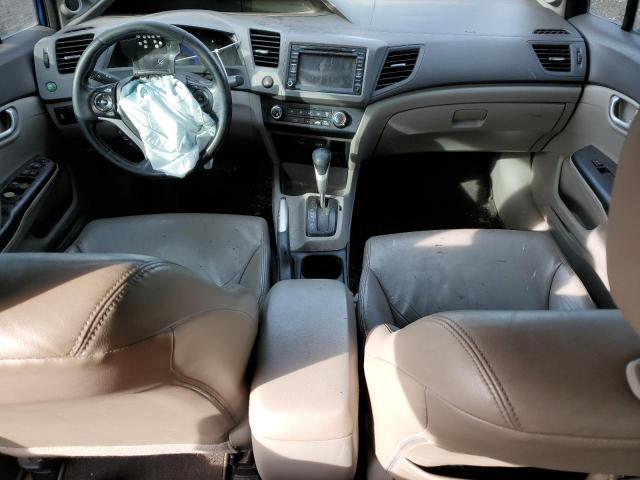 2HGFB2F97CH026182 - 2012 HONDA CIVIC EXL Mavi foto 8