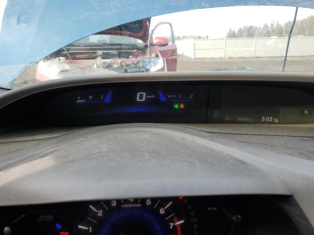 2HGFB2F97CH026182 - 2012 HONDA CIVIC EXL Mavi foto 9