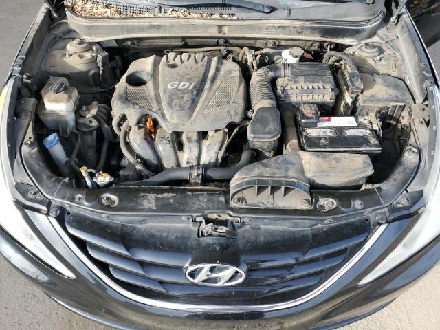 5NPEB4AC0DH736705 - 2013 HYUNDAI SONATA GLS BLACK photo 11