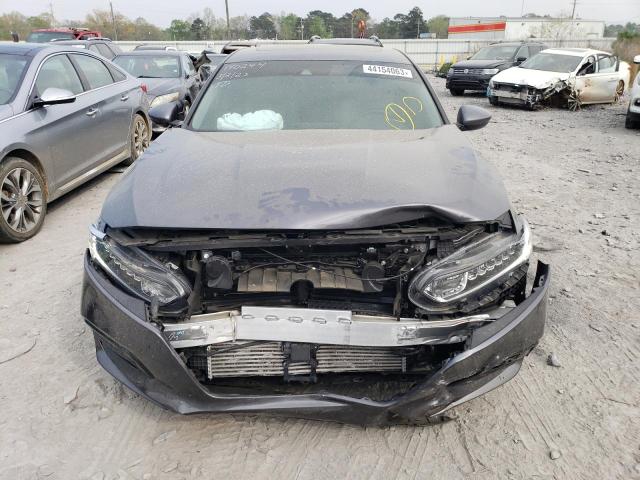 1HGCV1F5XKA018835 - 2019 HONDA ACCORD EXL GRAY photo 5