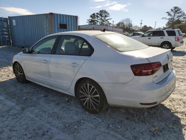 3VWD17AJ3HM306680 - 2017 VOLKSWAGEN JETTA SPORT WHITE photo 2