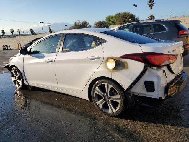 KMHDH4AH9FU250274 - 2015 HYUNDAI ELANTRA SE WHITE photo 2