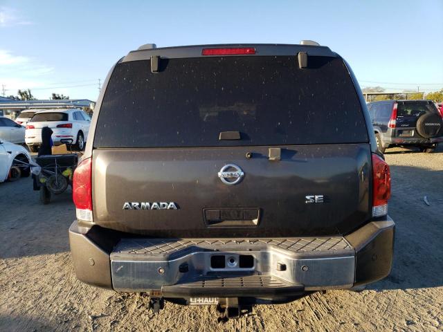 5N1AA08A07N718736 - 2007 NISSAN ARMADA SE GRAY photo 6