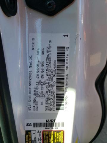 5TFRX5GN5GX060522 - 2016 TOYOTA TACOMA ACCESS CAB თეთრი ფოტო 12