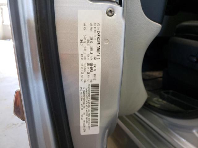 2A4RR8DG5BR703048 - 2011 CHRYSLER TOWN & COU TOURING L SILVER photo 14