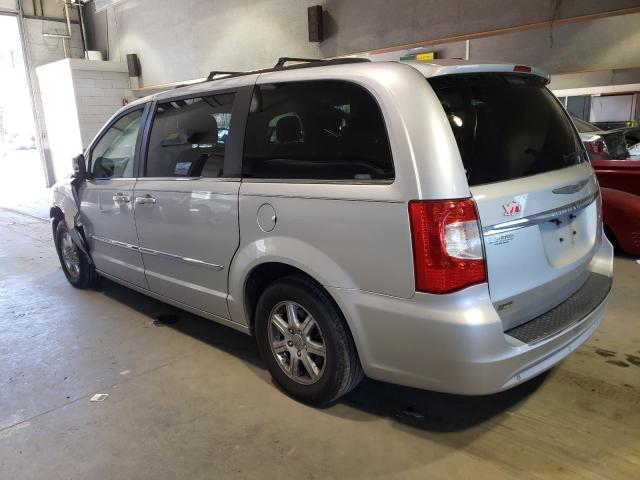 2A4RR8DG5BR703048 - 2011 CHRYSLER TOWN & COU TOURING L SILVER photo 2