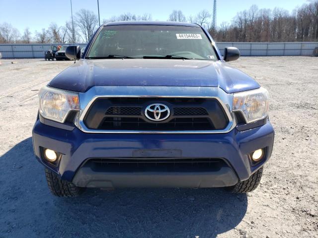 3TMLU4EN0FM179885 - 2015 TOYOTA TACOMA DOUBLE CAB BLUE photo 5