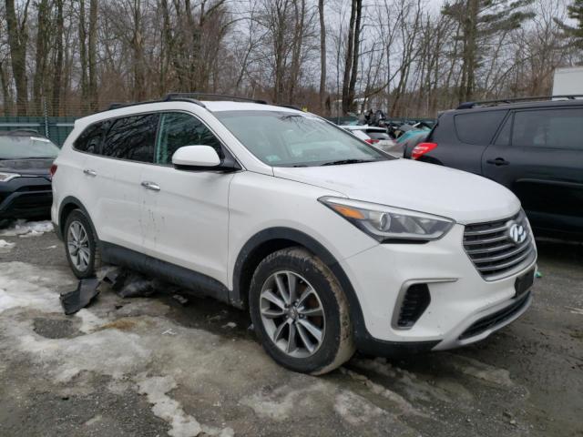 KM8SMDHF5JU267993 - 2018 HYUNDAI SANTA FE SE WHITE photo 4