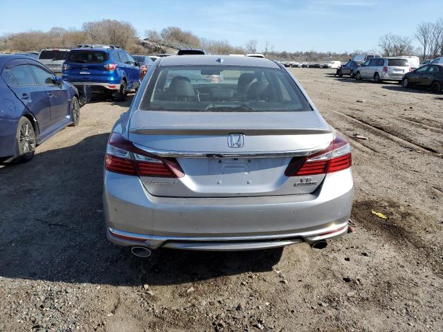 1HGCR3F96HA034347 - 2017 HONDA ACCORD TOURING SILVER photo 6