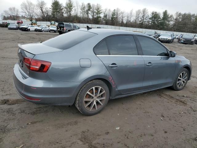 3VWDB7AJ0JM258137 - 2018 VOLKSWAGEN JETTA SE GRAY photo 3