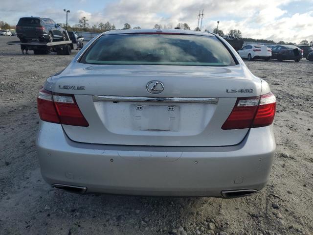 JTHBL46F375042726 - 2007 LEXUS LS 460 SILVER photo 6