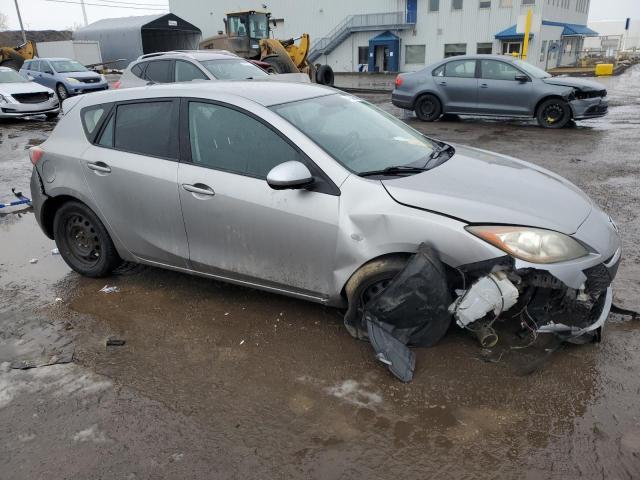 JM1BL1HF5A1233608 - 2010 MAZDA 3 I GRAY photo 4