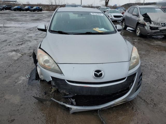 JM1BL1HF5A1233608 - 2010 MAZDA 3 I GRAY photo 5