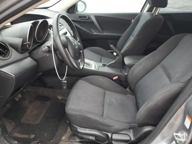 JM1BL1HF5A1233608 - 2010 MAZDA 3 I GRAY photo 7