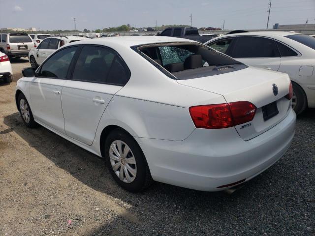 3VW1K7AJ8EM411890 - 2014 VOLKSWAGEN JETTA BASE 白色 照片 2