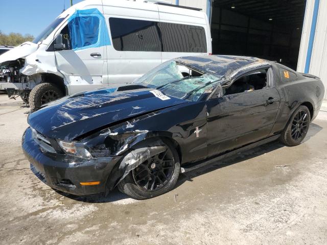 1ZVBP8AM8C5274653 - 2012 FORD MUSTANG BLACK photo 1