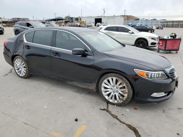 JH4KC1F9XFC000993 - 2015 ACURA RLX ADVANCE შავი ფოტო 4