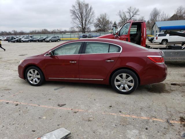 1G4GE5ED0BF301193 - 2011 BUICK LACROSSE CXS MAROON photo 2