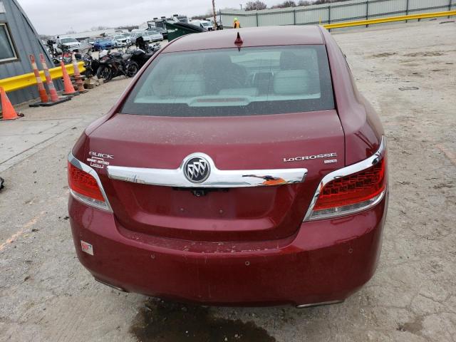 1G4GE5ED0BF301193 - 2011 BUICK LACROSSE CXS MAROON photo 6