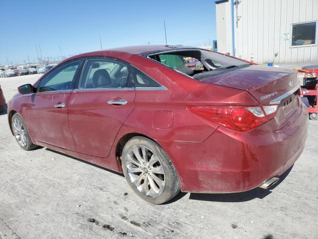 5NPEC4AC8BH284867 - 2011 HYUNDAI SONATA SE RED photo 2