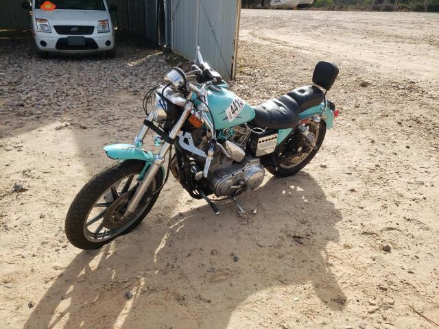 1HD4CEM30PY218685 - 1993 HARLEY-DAVIDSON XLH883 H TURQUOISE photo 2