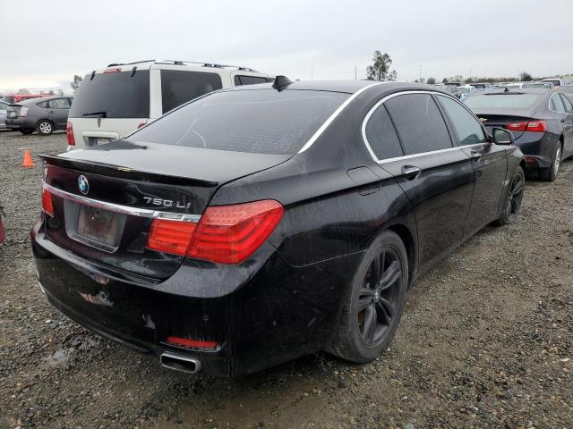 WBAKB83529CY61326 - 2009 BMW 750 LI BLACK photo 3