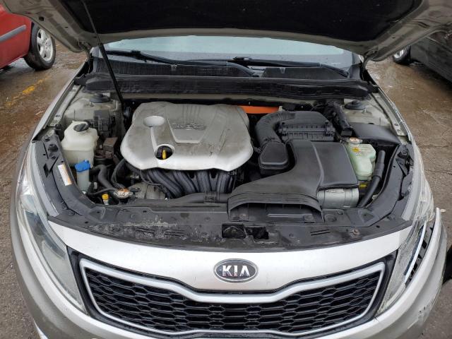 KNAGM4AD5C5019885 - 2012 KIA OPTIMA HYBRID SILVER photo 11