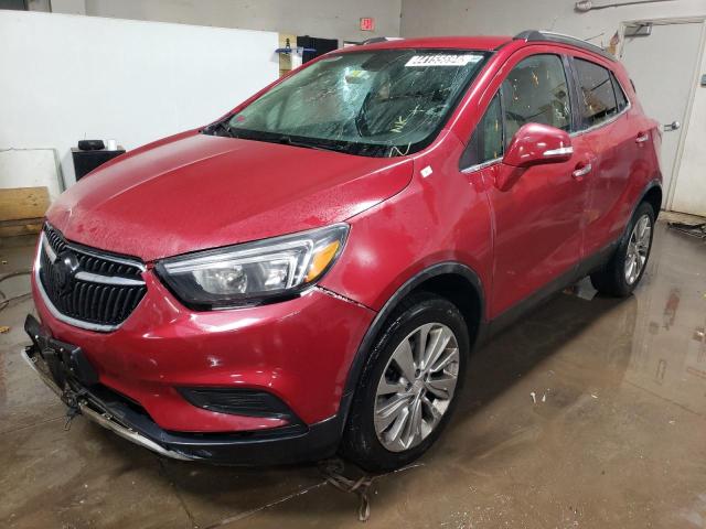 KL4CJESB9KB868280 - 2019 BUICK ENCORE PREFERRED RED photo 1