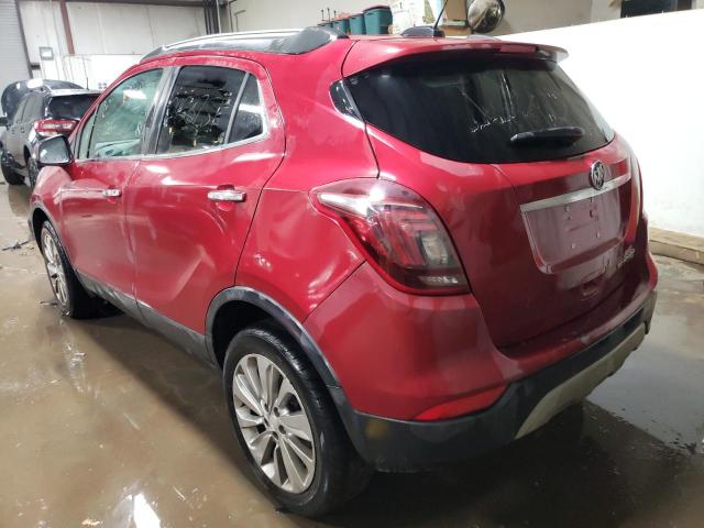 KL4CJESB9KB868280 - 2019 BUICK ENCORE PREFERRED RED photo 2