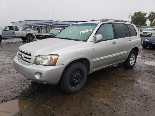 JTEDP21A670136980 - 2007 TOYOTA HIGHLANDER SPORT SILVER photo 1