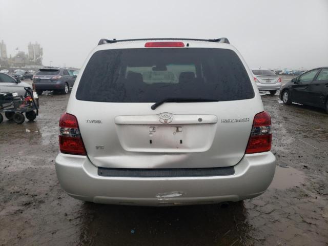 JTEDP21A670136980 - 2007 TOYOTA HIGHLANDER SPORT SILVER photo 6