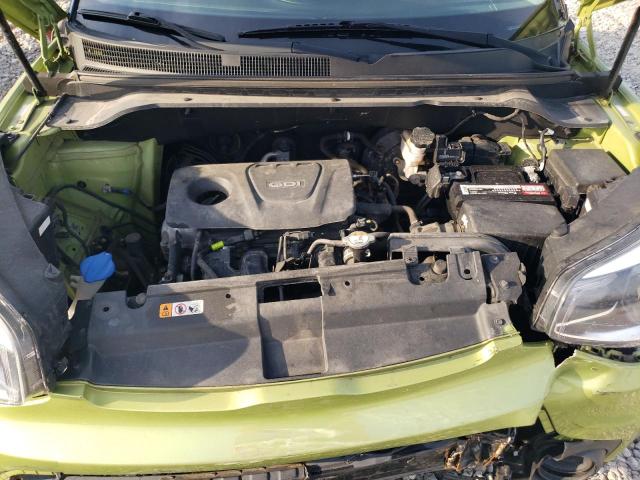 KNDJN2A22K7911541 - 2019 KIA SOUL GREEN photo 12