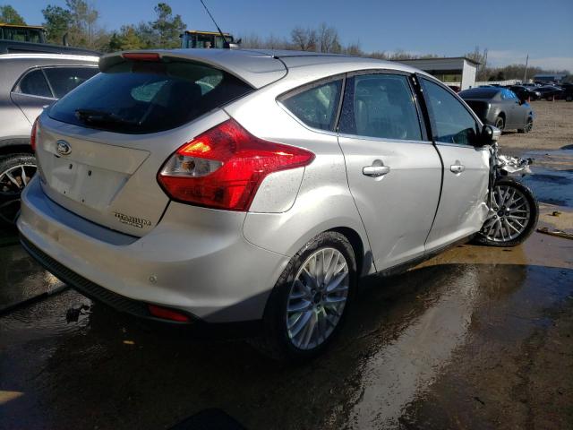 1FADP3N21DL321385 - 2013 FORD FOCUS TITANIUM SILVER photo 3